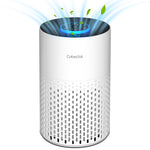 Cobectal  QA-4000B Air Purifier: Sleek white design with efficient air circulation, featuring a user-friendly control panel. Effectively purifies air, ideal for creating a fresh, clean indoor environment. Perfect for homes and offices, ensuring you breathe easier every day.