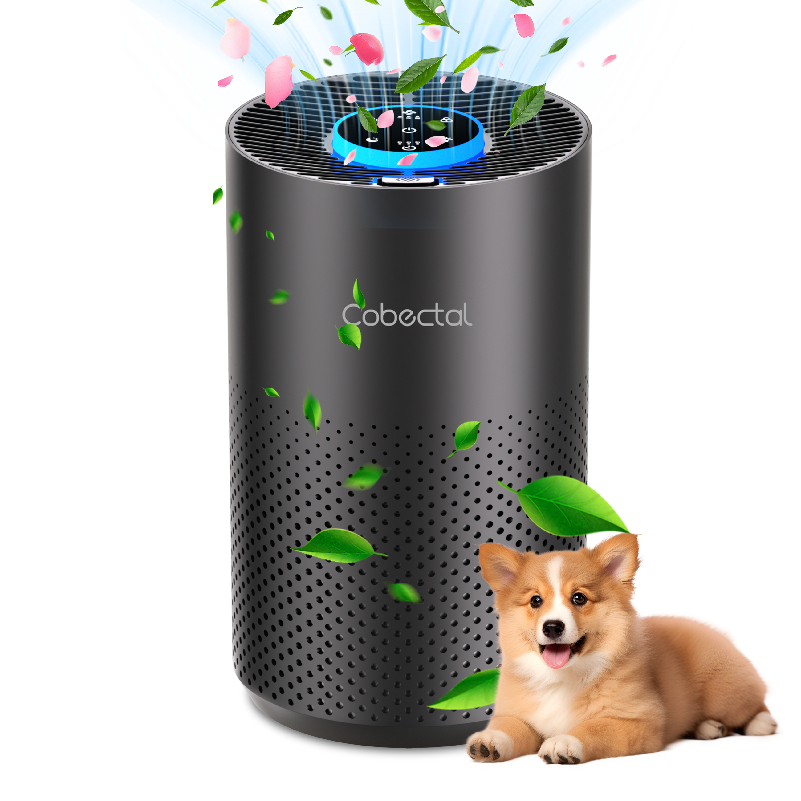H14 HEPA Air Purifier ZQA-4000C with Activated Carbon for home and pet
