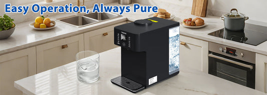 Cobectal Countertop RO Water Purifier: Visible Purification Results