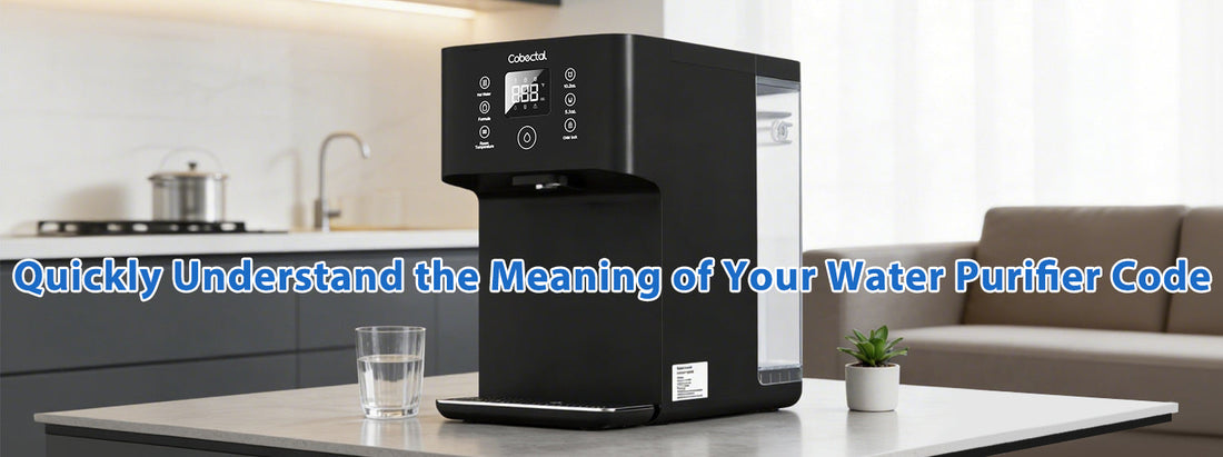 Cobectal CT1 Reverse Osmosis Water Purifier: Easily Solve Flashing Codes!