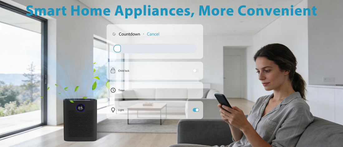 Smart Air Purification, Worry-Free Breathing: ZQA-8000A-WIFI Air Purifier Experience
