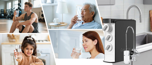 Cobectal K8B Under-Sink Water Purifier Effectively Filters Harmful Impurities From Water Enjoy Pure Water