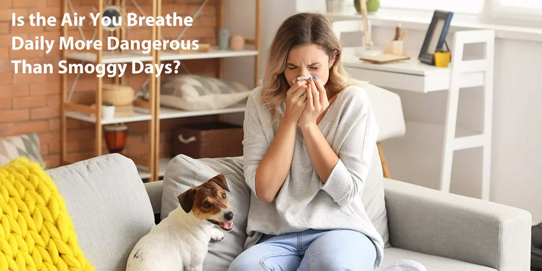 Concerned about indoor air? Poor air quality triggers discomfort. Useing our Cobectal purifier for fresh, safe breathing. 