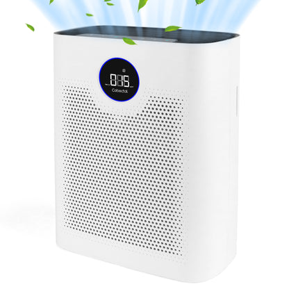 Cobectal®ZQA-8000A Air Purifier for Large Rooms, HEPA Cleaner for Pets, Odor, Dust