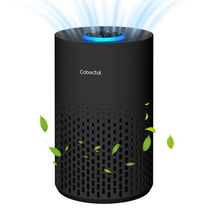 Cobectal® ZQA-4000B H14 Air Purifier，Continuously Purify Indoor Air，Black