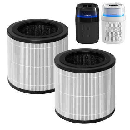 Cobectal® H14 True HEPA Replacement Filter for ZQA-5000A  Air Purifier,3-in-1,Fit Pet, Home and Office