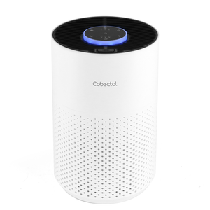 Cobectal® Air Purifier with H14 True HEPA filter, Ambient Light, Remove Odor, Absorbs Pet Hair and Dander
