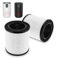 Cobectal ZQA-7000A Replacement Filter, H14 True HEPA 3-in-1 Filter with Activated Carbon