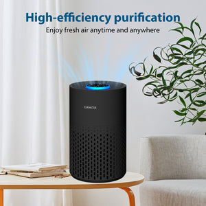 Cobectal® ZQA-4000B H14 Air Purifier，Continuously Purify Indoor Air，Black
