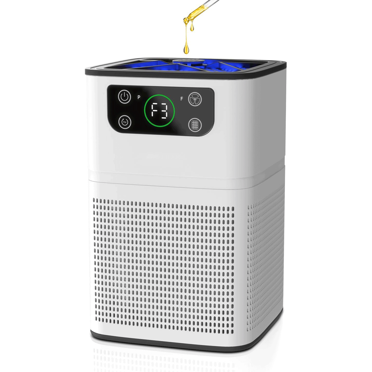 Cobectal Desktop Portable Air Purifier with Aromatherapy for home 3000A, office, bedroom