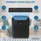 Cobectal® H14 HEPA ZQA-8000A,Whole-House Air Purification to Keep Air Clean，Black