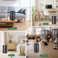 Cobectal air purifier Works in living room office bedroom pet room Purifies air for every space enhancing home and workspace air quality