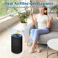 Cobectal® ZQA-4000B H14 Air Purifier，Continuously Purify Indoor Air，Black