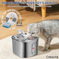 Cobectal® Dogs and Cats Water Fountain Filters, 8 Pieces Triple Filtration System Replacement Filter Fit for 74oz/2.2L Automatic Water Fountain Dispenser