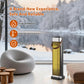 Cobectal 1500W PTC Ceramic Space Heater with Remote Control, Quiet Electric Heater for Indoor Use, 12-Hour Timer & Adjustable Thermostat