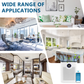 Cobectal® ZQA-8000A Air Purifier for Home Bedroom-mart WiFi Control, HEPA Filter and Sleep Mode,White