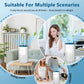 Cobectal® ZQA-4000B Air Purifier High-Efficiency Purification,True H14 HEPA Filtration for Smoke and Dust
