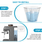 Cobectal BES880 Water Filter Replacement for Breville Barista Touch, 6 Packs