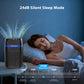 Air Purifier for Home Allergies Pet Hair in Bedroom, 3-in-1 Filter with H14 HEPA Sleep Mode, Remove Dust Smoke Odor,Black
