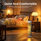 Cobectal 1500W PTC Ceramic Space Heater with Remote Control, Quiet Electric Heater for Indoor Use, 12-Hour Timer & Adjustable Thermostat