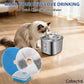 Cobectal® Dogs and Cats Water Fountain Filters, 8 Pieces Triple Filtration System Replacement Filter Fit for 74oz/2.2L Automatic Water Fountain Dispenser