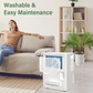 Cobectal® 1500 Sq. Ft Energy Star Smart Dehumidifier, Quiet for Crawl Space & Home