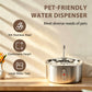 Cobectal Stainless Steel 3.2L Cat Water Fountain, For Cats, Dogs, Multiple Pets