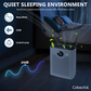 Cobectal® ZQA-8000A Air Purifier for Home Bedroom-mart WiFi Control, HEPA Filter and Sleep Mode,White