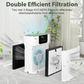 Cobectal HY4866 Air Purifier Filter Replacement, Double Efficient Filtration with Dual 3-Stage H13 HEPA Filters, Captures Pollutants from All Directions, Compatible with HY4866 Air Purifiers for Home and Pet Use