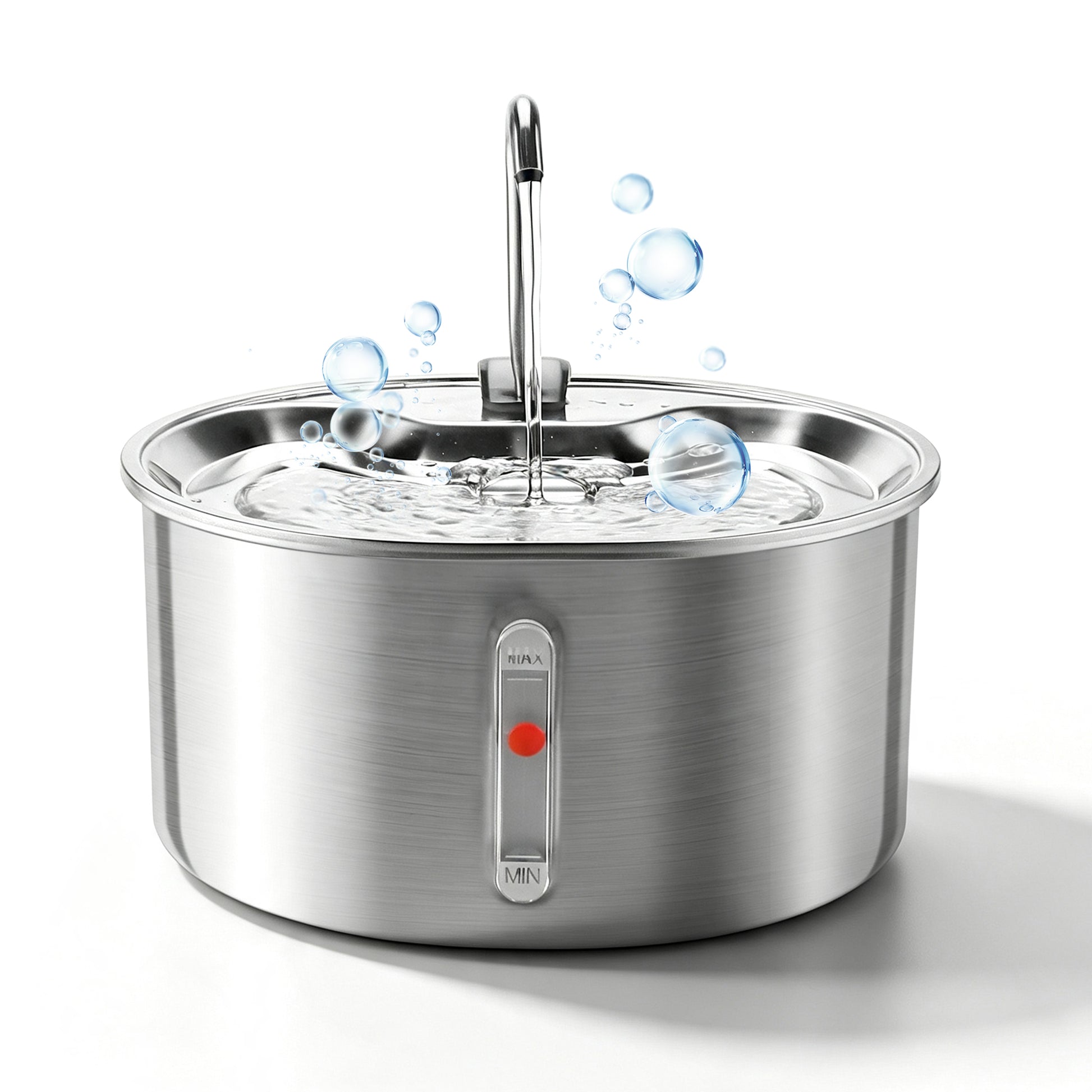 Cobectal Stainless Steel 3.2L Cat Water Fountain