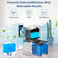 Cobectal ZQB201A Dehumidifier, Powerful Dehumidification with Noticeable Results, Energy-Saving, Safe, High Efficiency, Ideal for Home Use