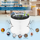 Cobectal ZQA-2000 True H13 HEPA replacement filter: Filters ≥99.97% of 0.3μm particles (pollen, dust, odors, smoke, pet dander, hair, lint) for clean air.