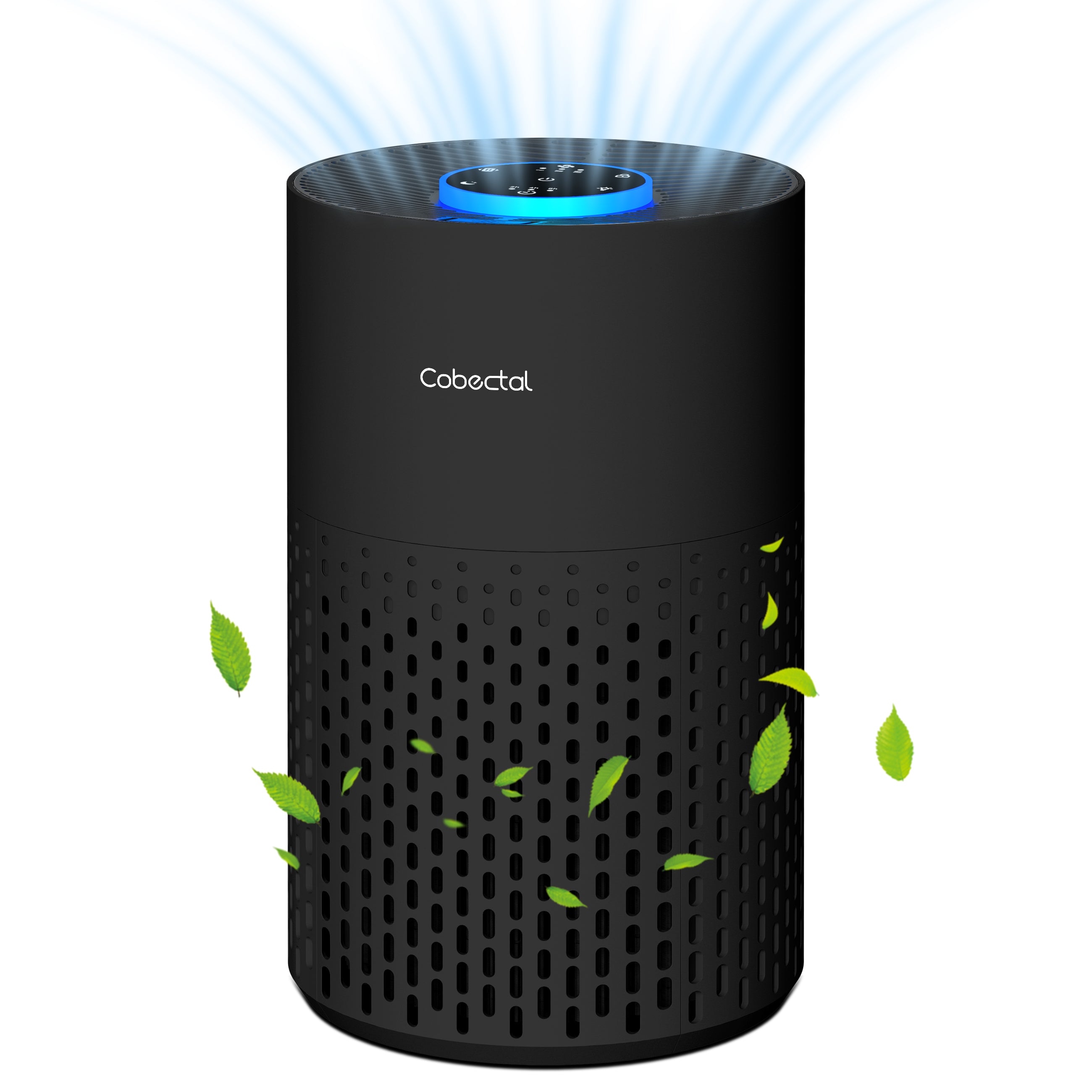ZQA-4000B H14 HEPA Air Purifier with Child Lock, Black