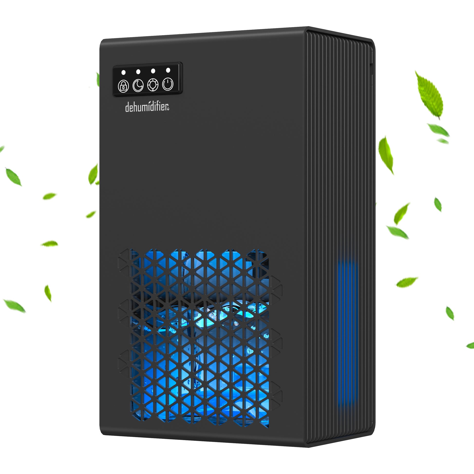 Cobectal® ZQB201 Portable Home Dehumidifier, 95oz Water Tank, Quiet Smart Design with Auto-Shutdown Function