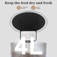 Cobectal Automatic Pet Feeder: 4L capacity with moisture-proof design, keeping pet food dry and fresh. Ensures your pet’s meals stay tasty and nutritious for optimal feeding.