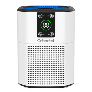 Cobectal ZQ2000B Air Purifier - Digital Display, Control Buttons & Sleek Design for Clean Air 