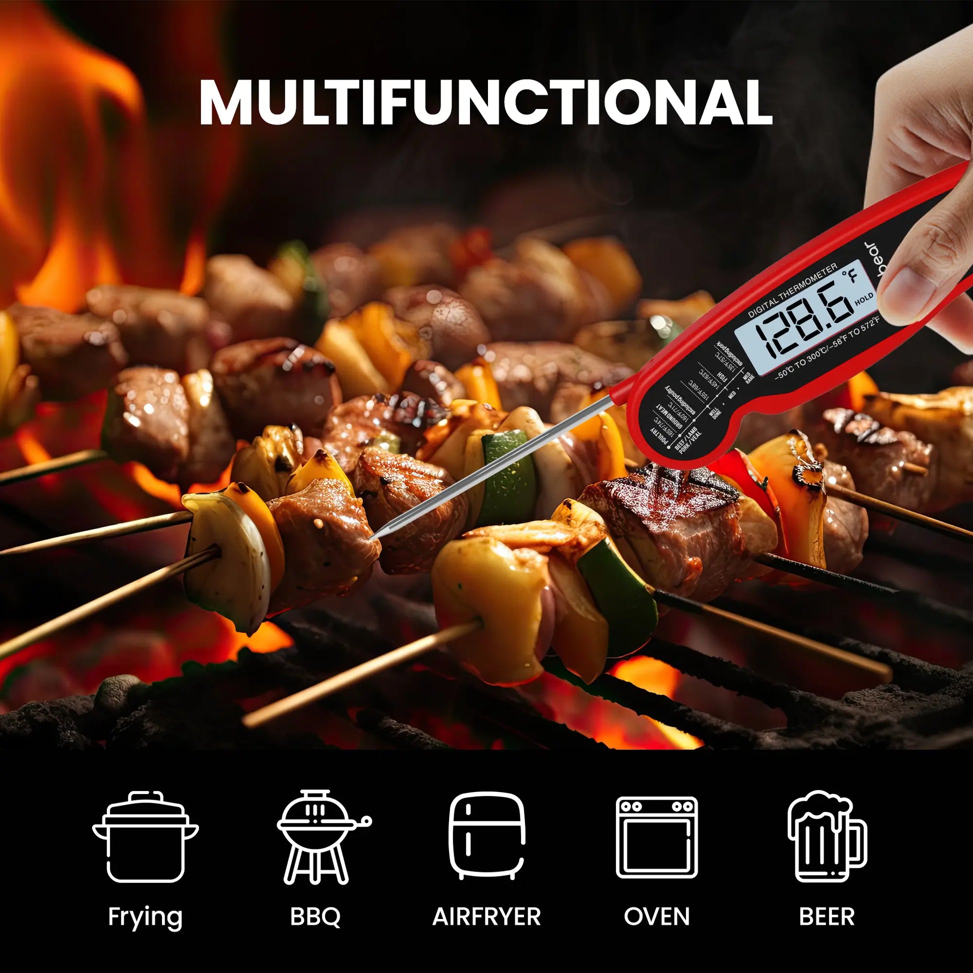 instant read digital thermometer